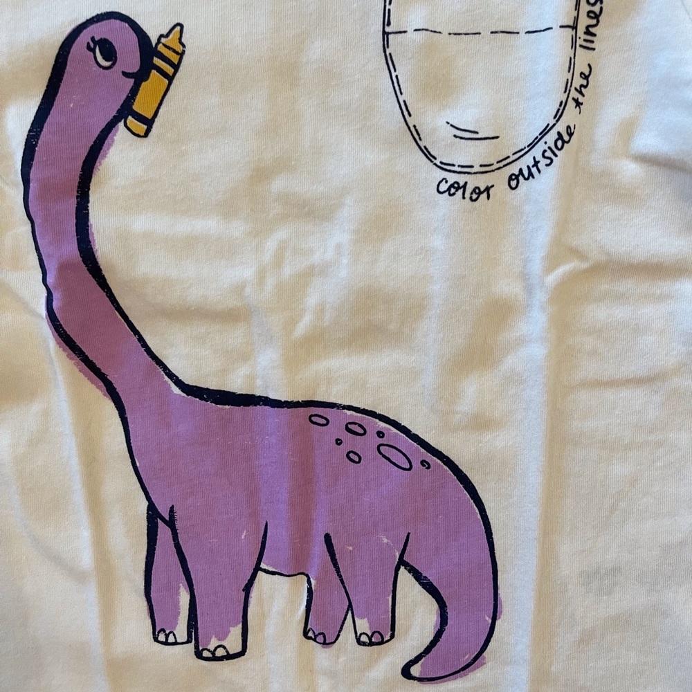 Set of 2 Girls long sleeve graphic T-shirts. Size 24M - Picture 7 of 9